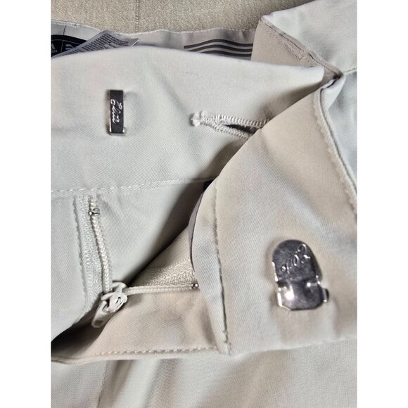 Adidas Performance Golf Pants Men's 38x30 Beige Flat Front Chino AE7006 Khaki - Picture 5 of 14